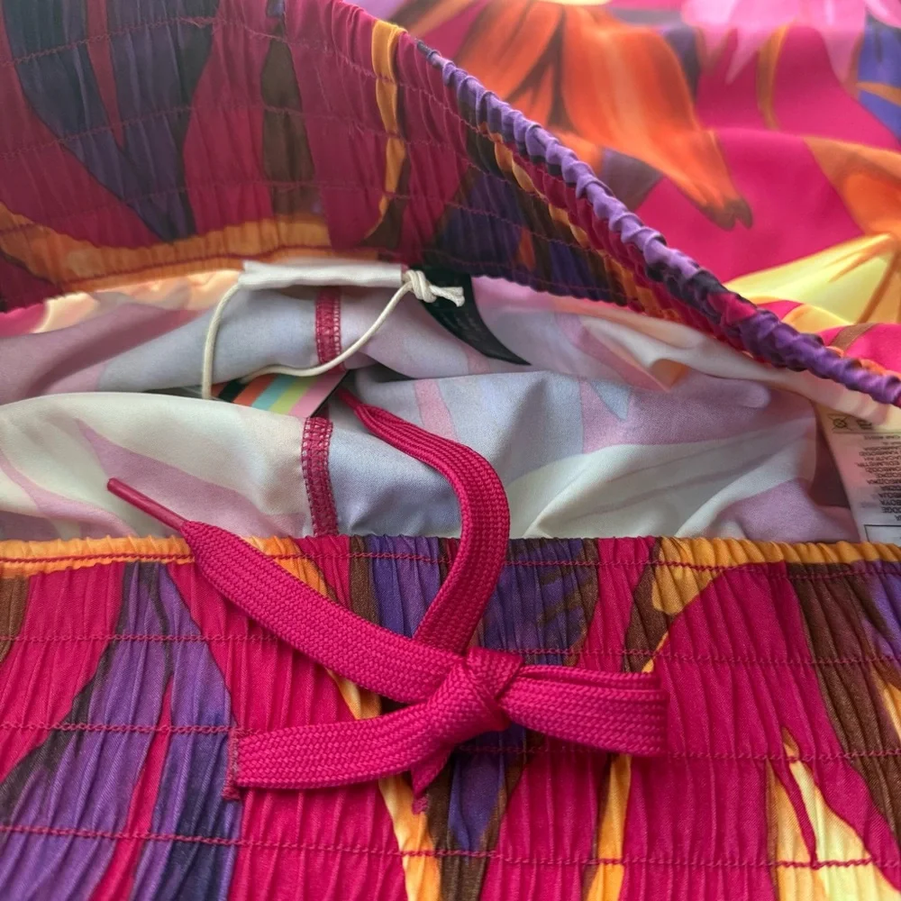 FARM Rio Women's adidas Training Pacer Shorts Vibrant Athletic Medium New - Picture 7 of 8